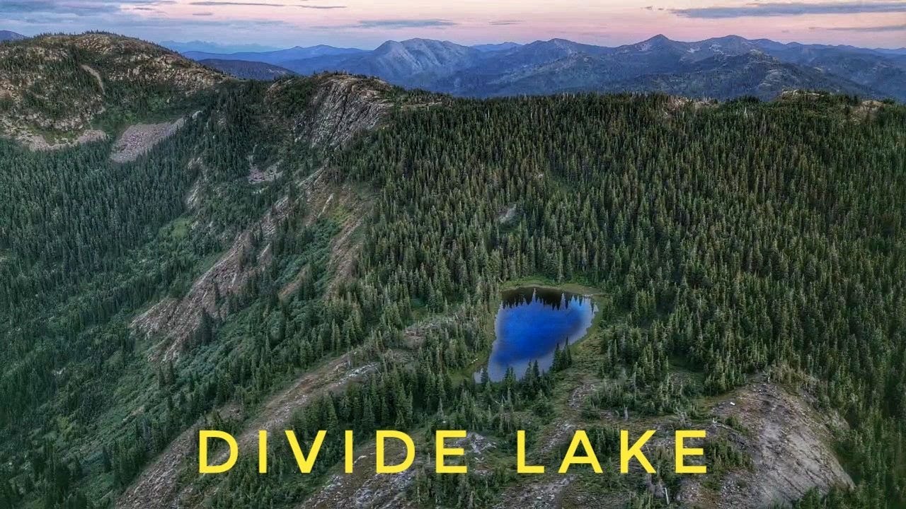 DIVIDE LAKE: KANIKSU NATIONAL FOREST IDAHO