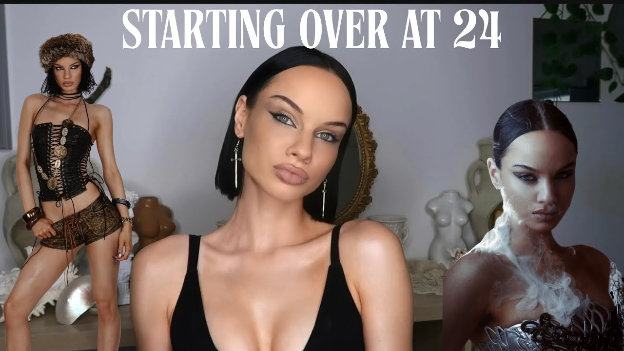 a model at 16 starts over at 24 | starting fresh, welcome to my channel! a re-introduction.