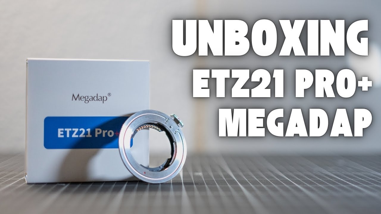Megadap ETZ21 PRO+ Objektivadapter für NIKON Z-Mount | Unboxing-Video | 4k 60fps #unboxing #nikonzr