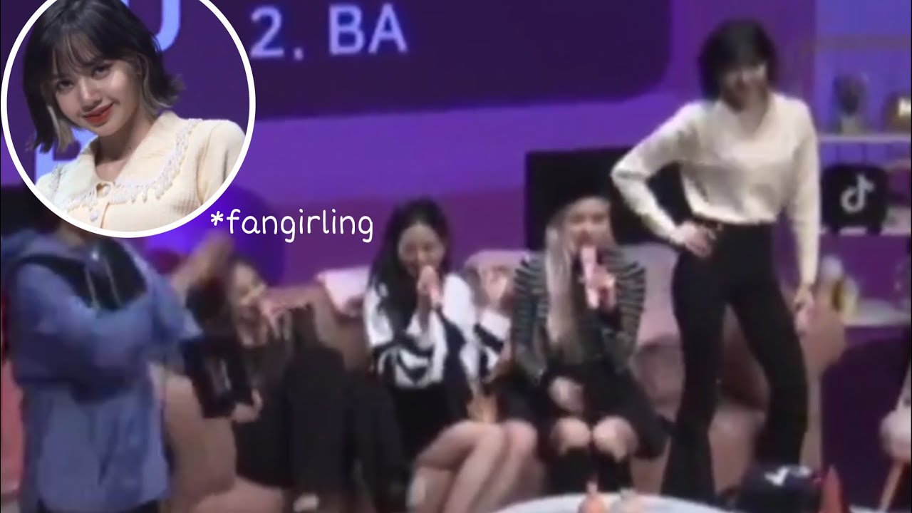 JENNIE WHIPPED! Her fangirling heart beats for LISA!❤️ #Jenlisa