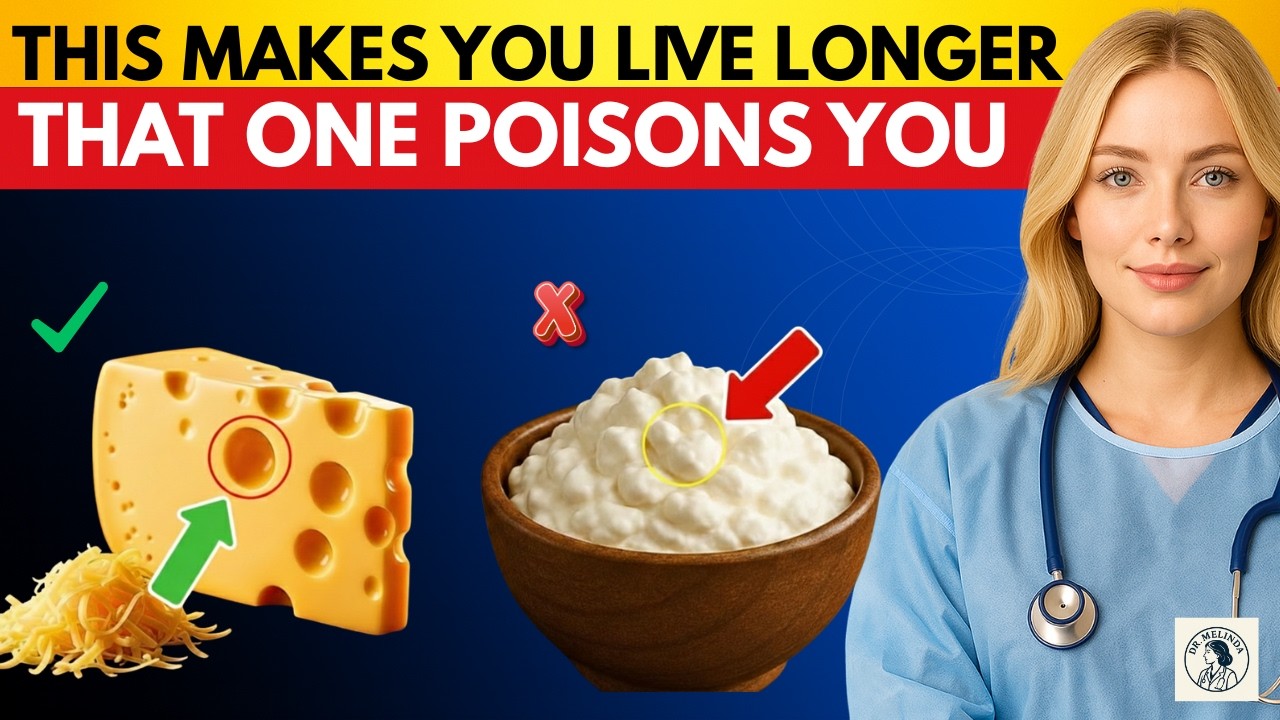 Over 60: 4 Worst Cheeses You Should NEVER Touch & 4 You MUST Eat Daily | Dr. Melinda