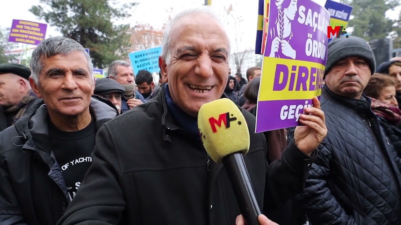 AMED’DE YÜRÜYEN ON BİNLER:  ABDULLAH ÖCALAN'IN ÖZGÜRLÜĞÜ, KÜRTLERİN ÖZGÜRLÜĞÜDÜR