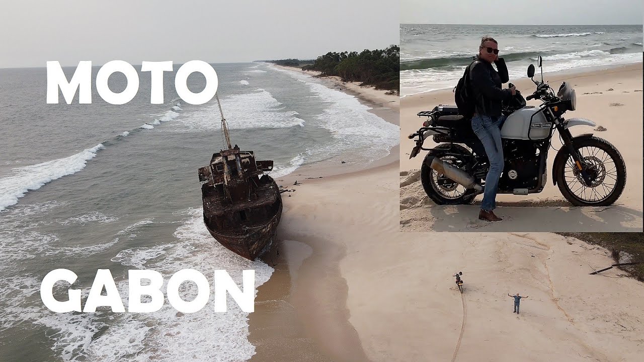 GABON 🇬🇦  Moto - Au Sud de Port Gentil