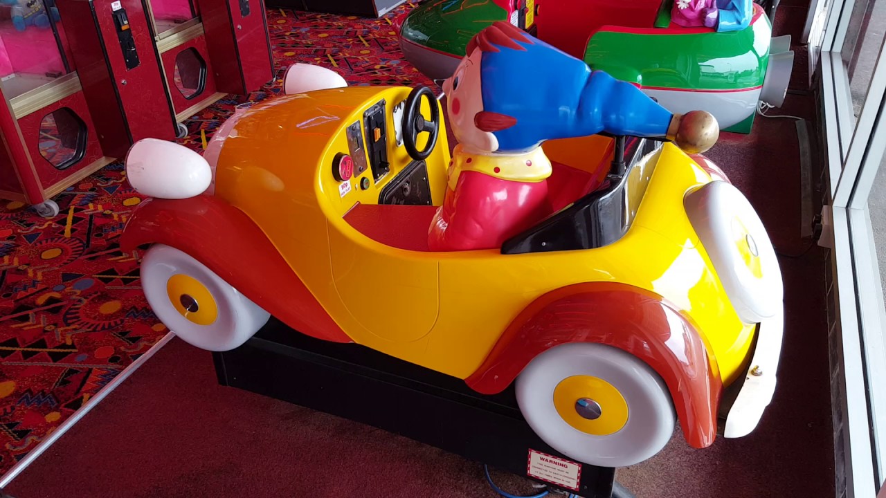 BELL FRUIT 'Noddy car' coin operated kids ride @ smiths arcade by TAJ The arcade junkie