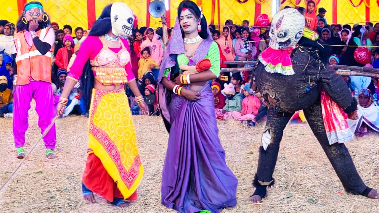 Comedy Cho Nach_Purulia Chhou Nach | শ্যাম চাঁদ মাহাত ছৌনাচ_Chhau Nach_Shyamchand Mahato Chhou Nach 