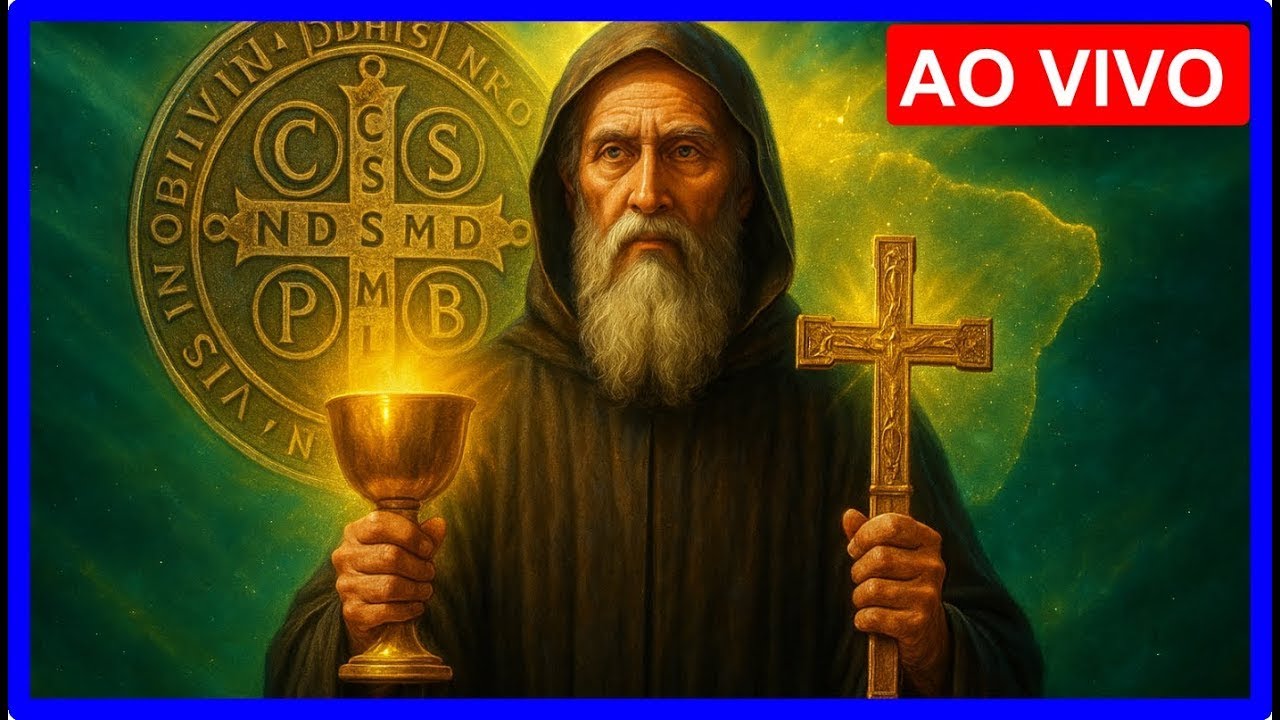 ⚔️ LIVE ESPECIAL 21 DE JANEIRO ORAÇÃO FORTE DE SÃO BENTO – Contra Todo Mal Visível e Invisível!