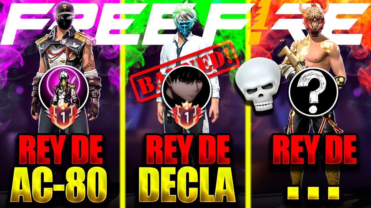 LOS NUEVOS REYES DE FREE FIRE EN 2025...