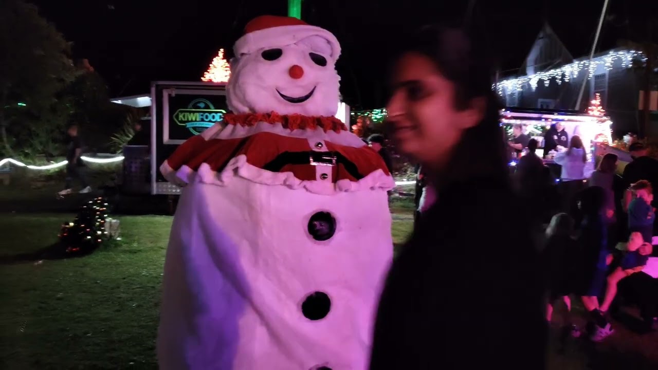 Best Christmas Lights In New Zealand 🇳🇿 #christmas #vlog #newzealand #auckland 