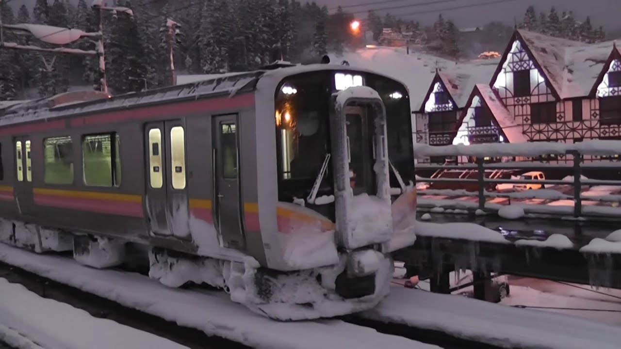 【雪国の列車】3/5  Snow Country Trains