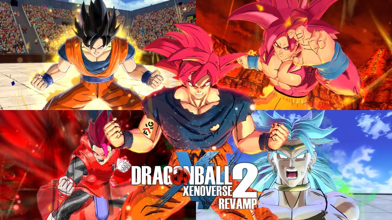 BRAND NEW XV2 CHARACTERS EPIC REVAMP FORMS!