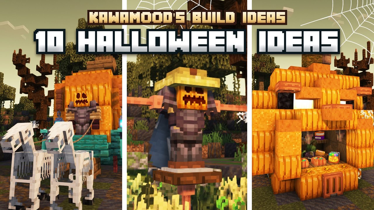 10+ Minecraft Halloween Build Ideas