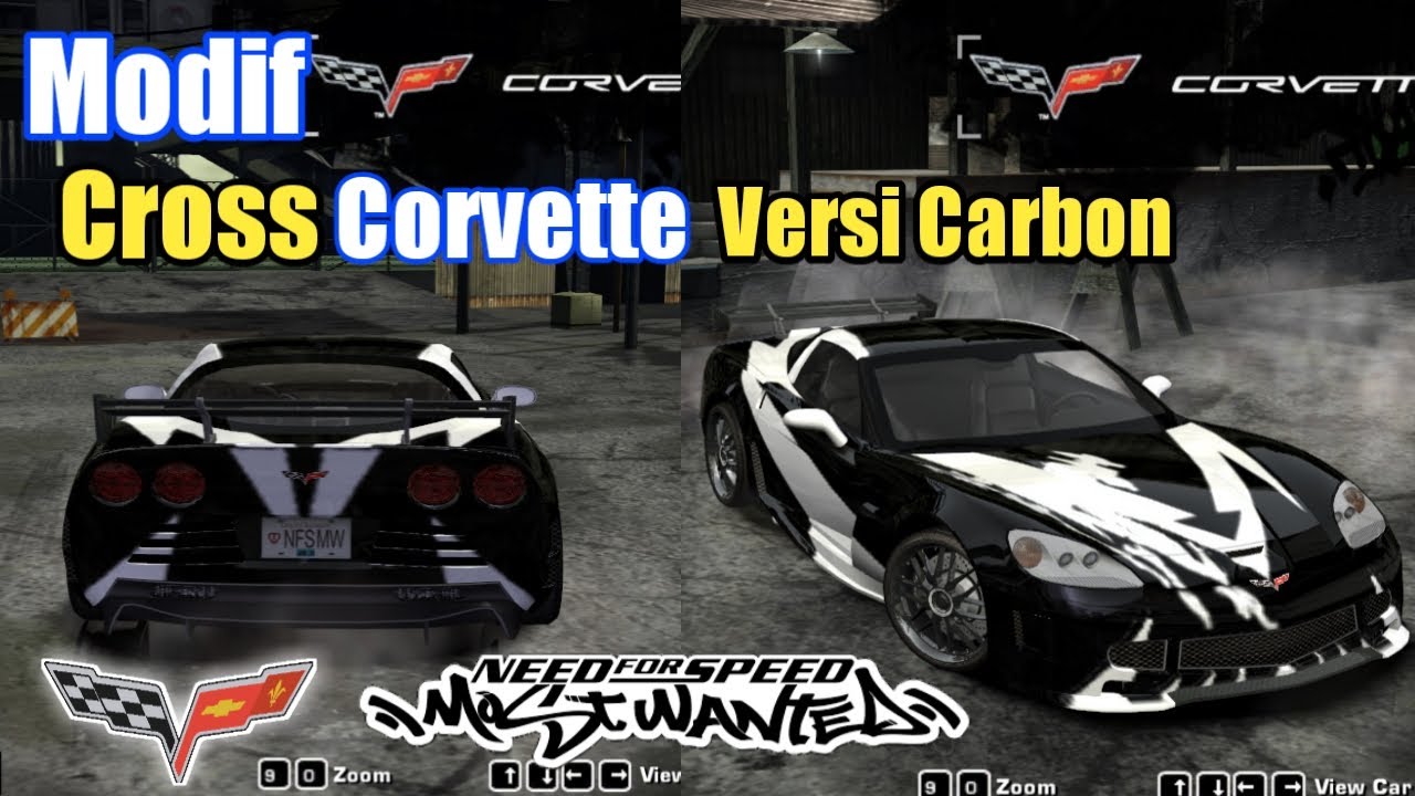 Modif Mobil Nya Cross Corvette Carbon - Need For Speed Most Wanted Mod