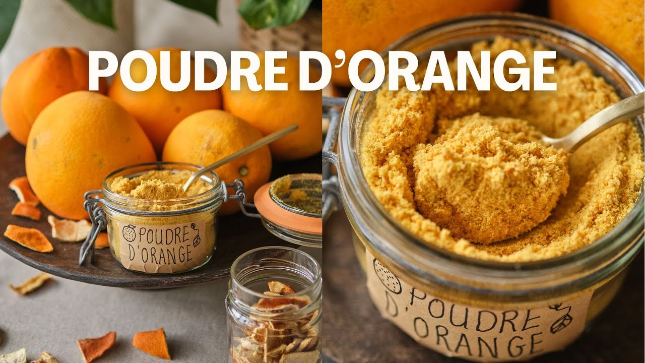 Poudre d'orange (100% fruit)