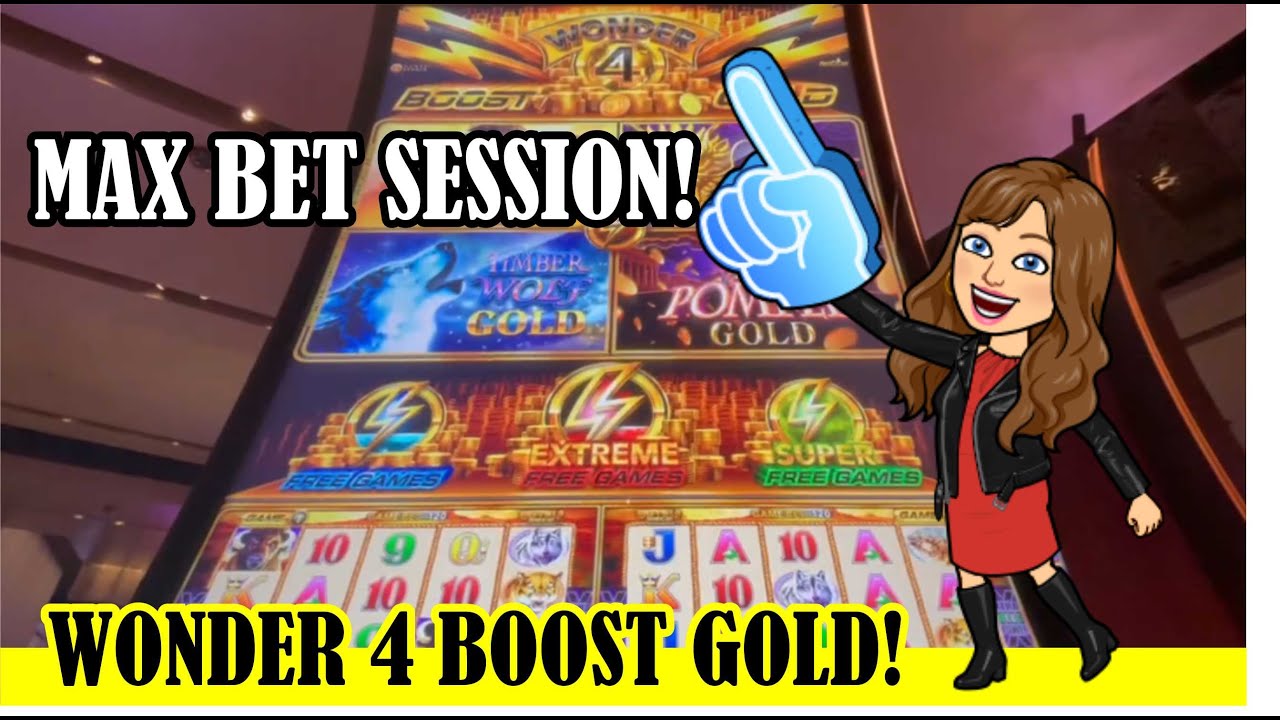 🚨MAX BET Wonder 4 Boost Gold SLOT MACHINE 🏆 ARIA LAS VEGAS #SLOTMACHINES #BUFFALO 🎰🦬