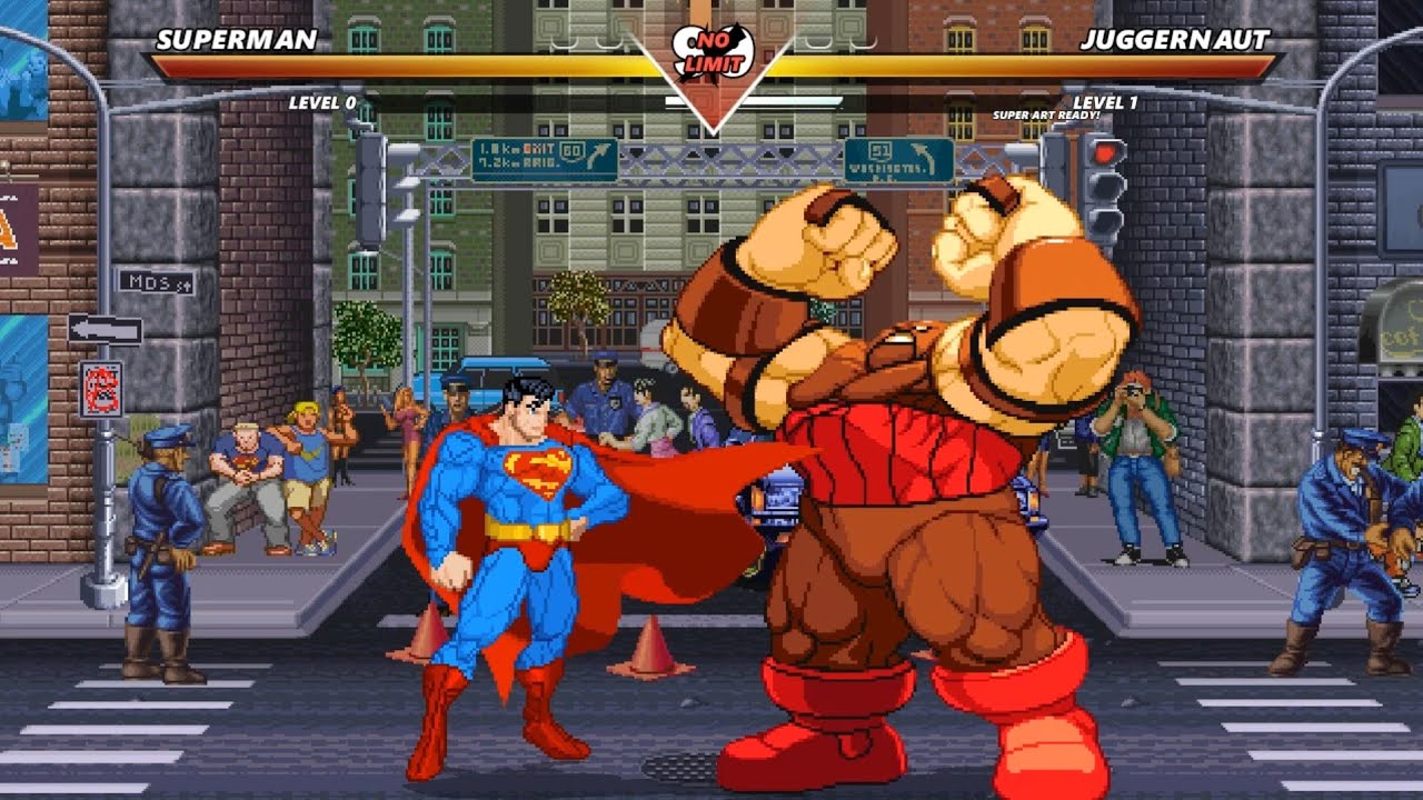 SUPERMAN vs JUGGERNAUT - High level insane fight❗🔥
