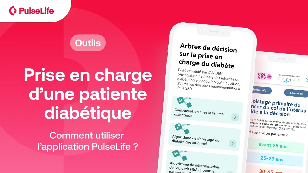 Prise en charge d'une patiente diab&eacute;tique avec PulseLife ex 360 medics