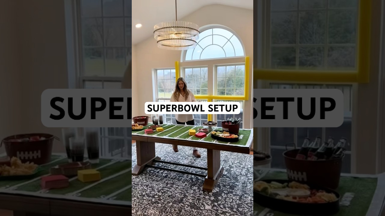 SUPER BOWL PARTY IDEAS #football #hosting #superbowl