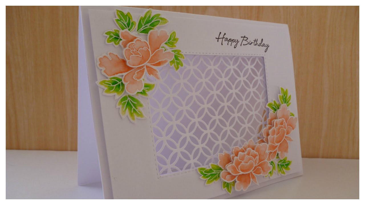 Aperture lattice card