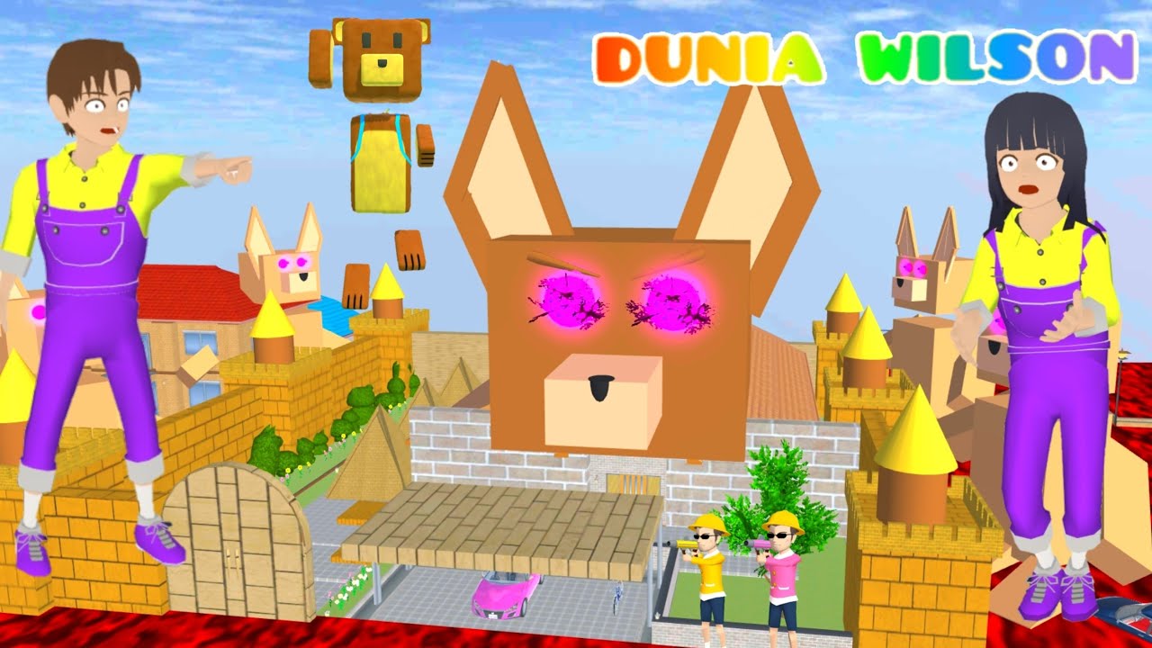 Yuta VS Raksasa Fennec 😱 Yuta Mio Main Game Beruang Sultan Part 3 Rumah Yuta Jadi Markas Raksasa
