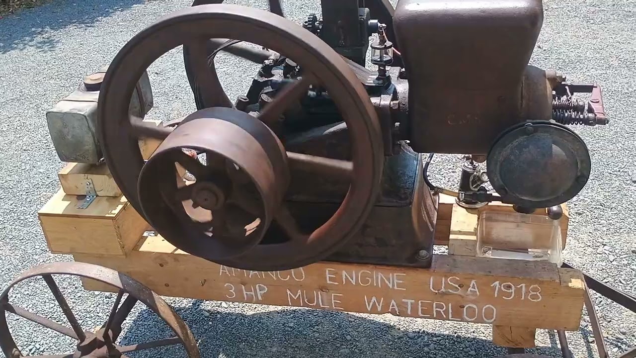 Moteur stationnaire Amanco 3 HP 1918