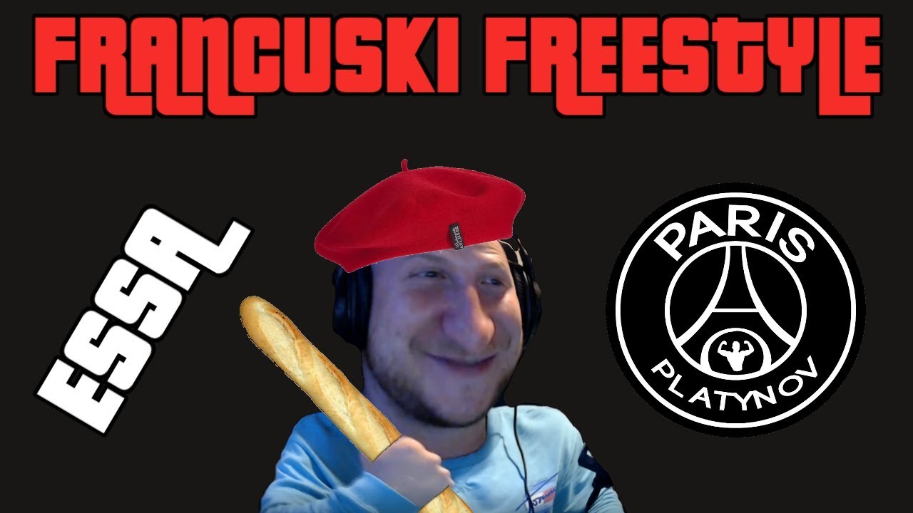 FRANCUSKO POLSKI FREESTYLE | PARIS PLATYNOV | ŚMIESZNE AKCJE!
