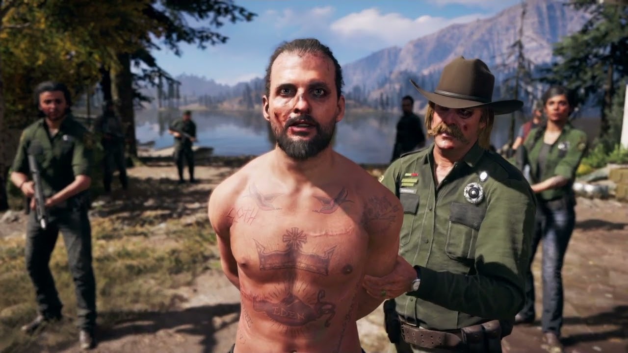 FARCRY5 Le Seigneur Des Moinneaux , Vol en WINGSUIT