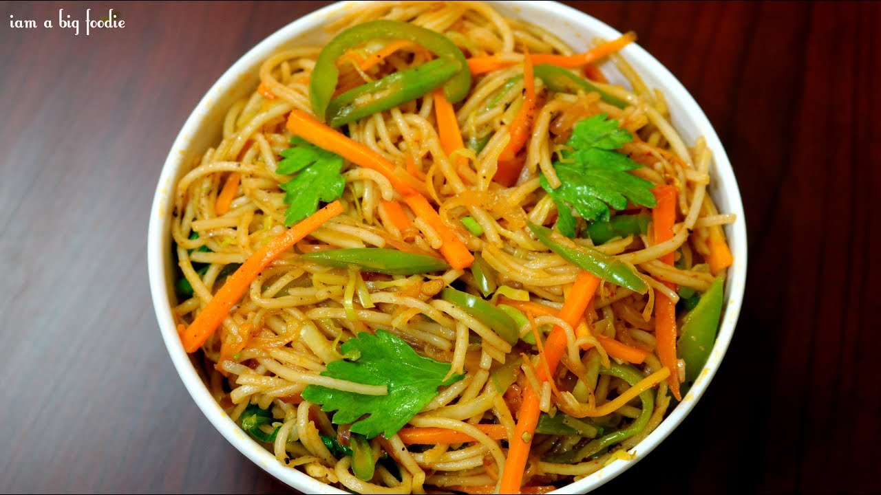 My Cooking My Style - Veg Noodles Indian Style.!!|||Veg Noodles Recipe