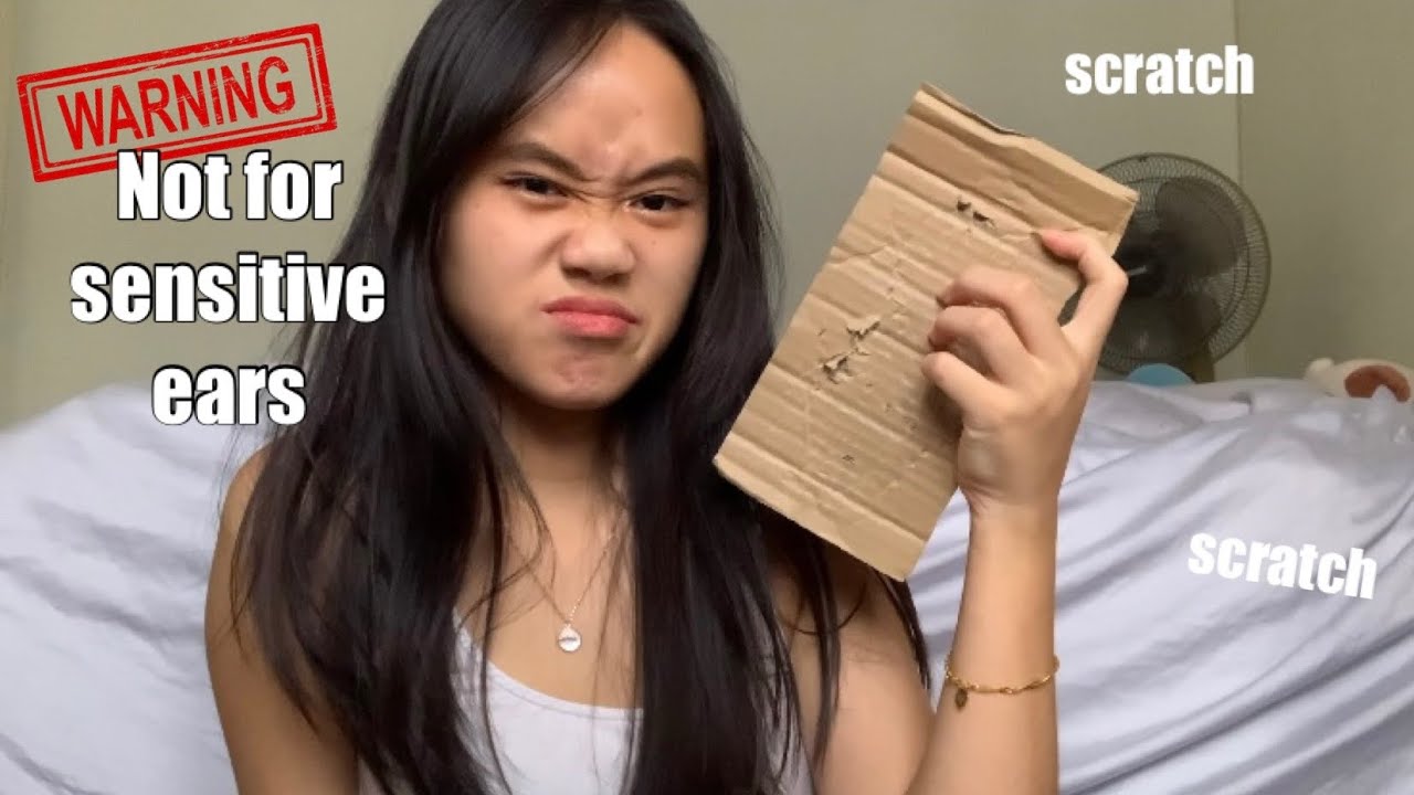 ASMR DEEP AND INTENSE CARDBOARD SCRATCHING WITH LONG NAILS ( Vladi’s CV )