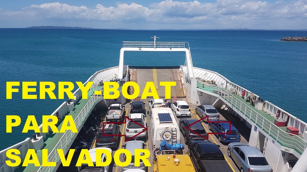 Perrengue na estrada. Travessia para  Salvador de Ferry-Boat.