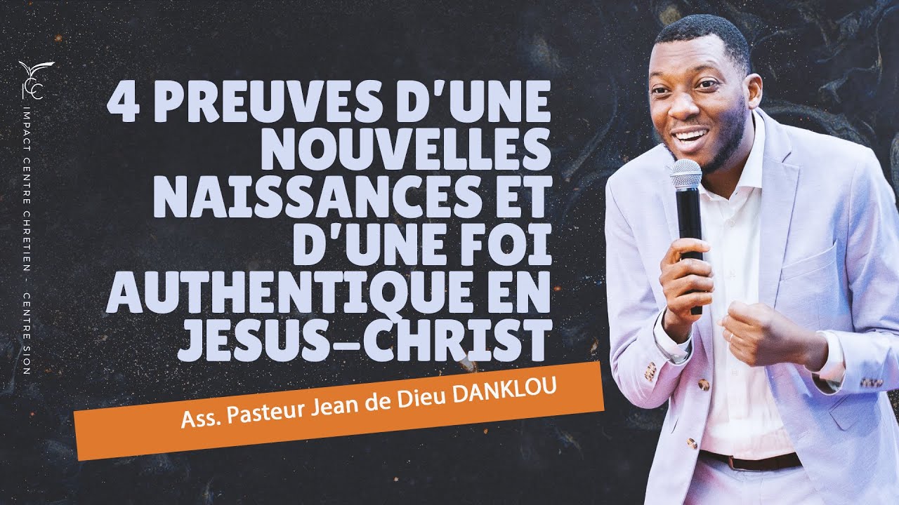 4 preuves indiscutables d’une foi authentique en Jésus-Christ - AP Jean de Dieu DANKLOU