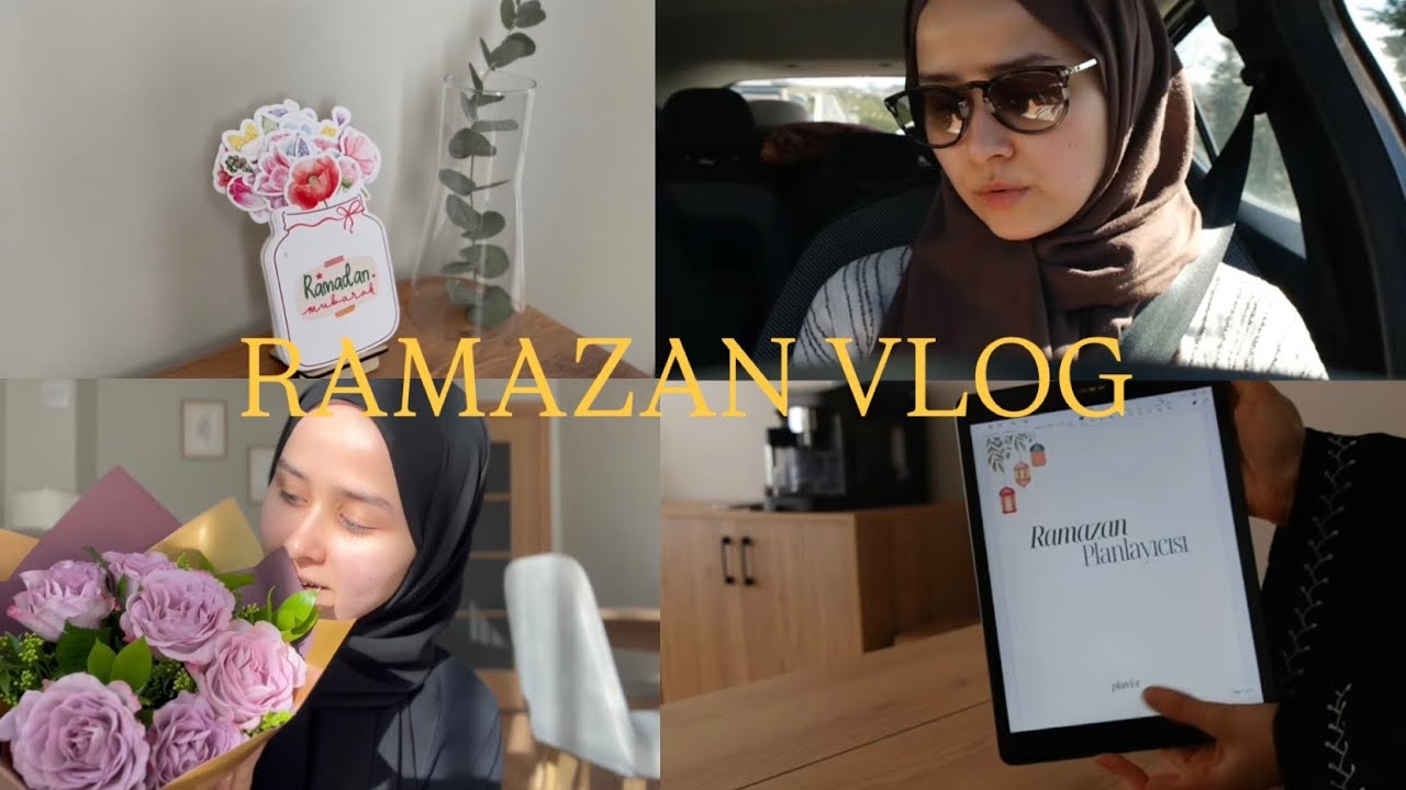 Ramazan planlayıcısı çıkardım! | Ramazan, yüksek lisans günleri, içten bir sohbet