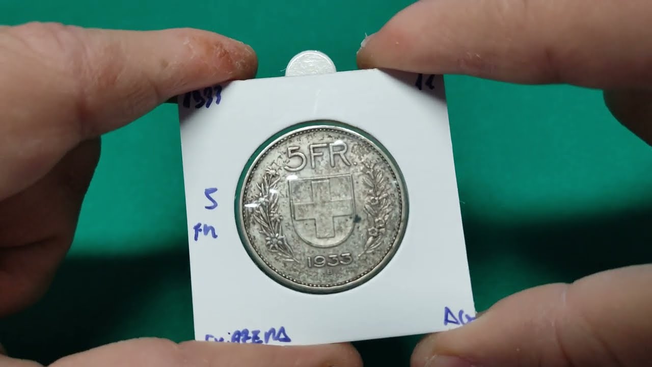 5 Franchi Svizzeri Argento - Svizzera Helvetica 1931 - 1967 e 1969. Valore della Moneta Quanto Vale?