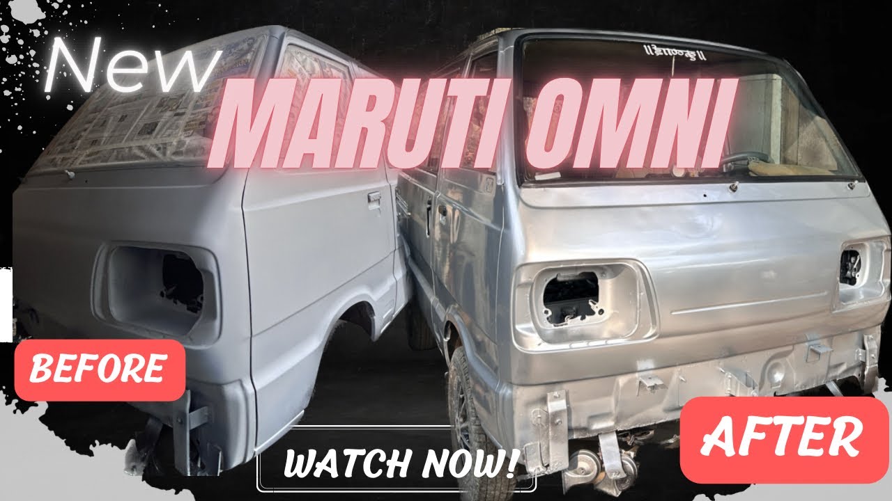 Maruti Omni Van Restoration | Full Body Painting