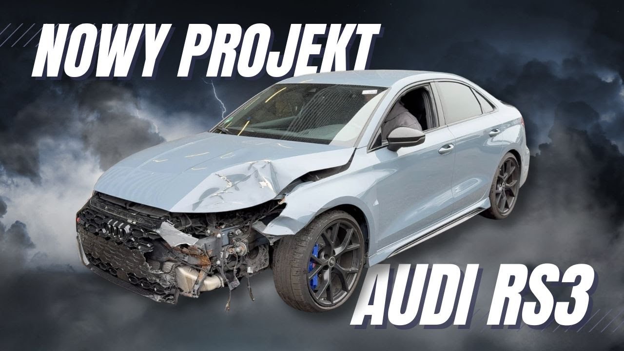 #1 KUPIŁEM USZKODZONE AUDI RS3 8Y - NOWY PROJEKT