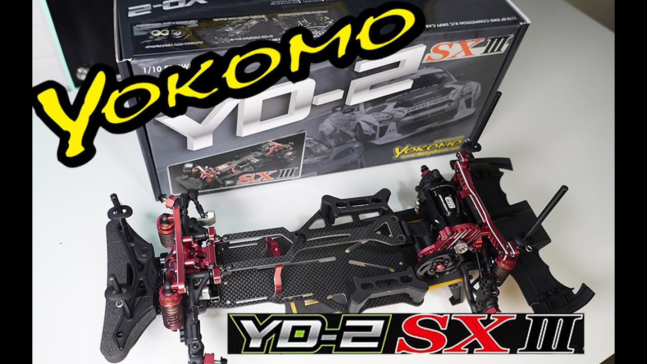 Unboxing and assembly of Yokomo YD2SXIII Limited Edition 2WD RWD Drift Car Kit