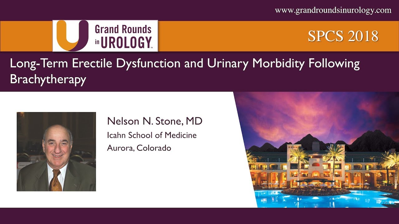 Long-Term Erectile Dysfunction and Urinary Morbidity Following Brachytherapy