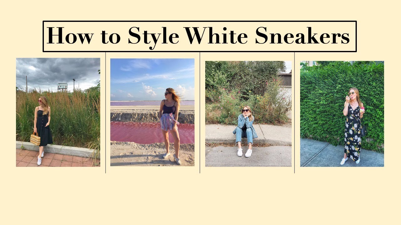 HOW TO STYLE : 17 Ways to Wear White Sneakers  | Styling Keds + Reebok Classics | Layla Lane