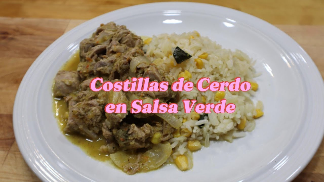 Costillas de Cerdo en Salsa Verde