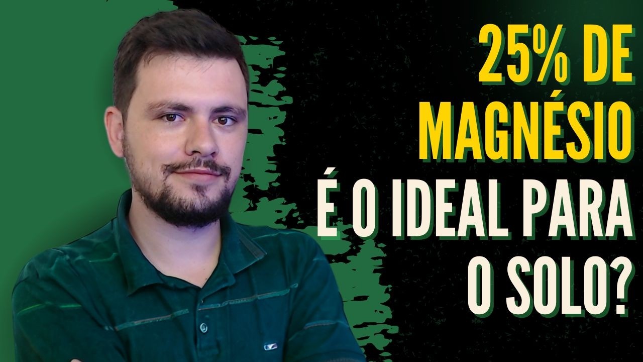 25% de Magnésio é o teor ideal do elemento?