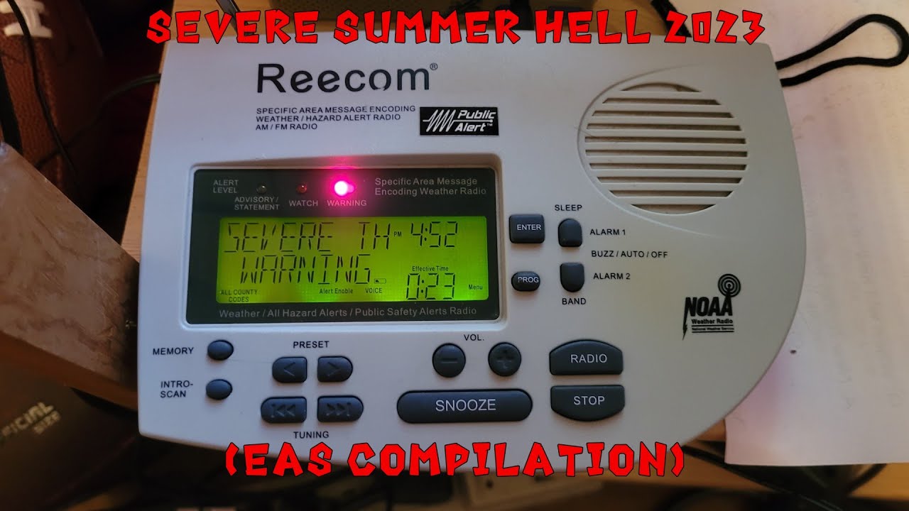 Severe Summer Hell 2023 (EAS Compilation)