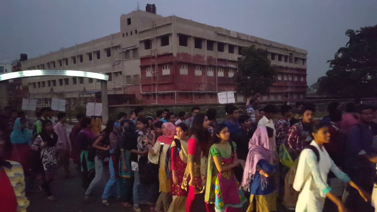 Aliah University students rally protest against VC