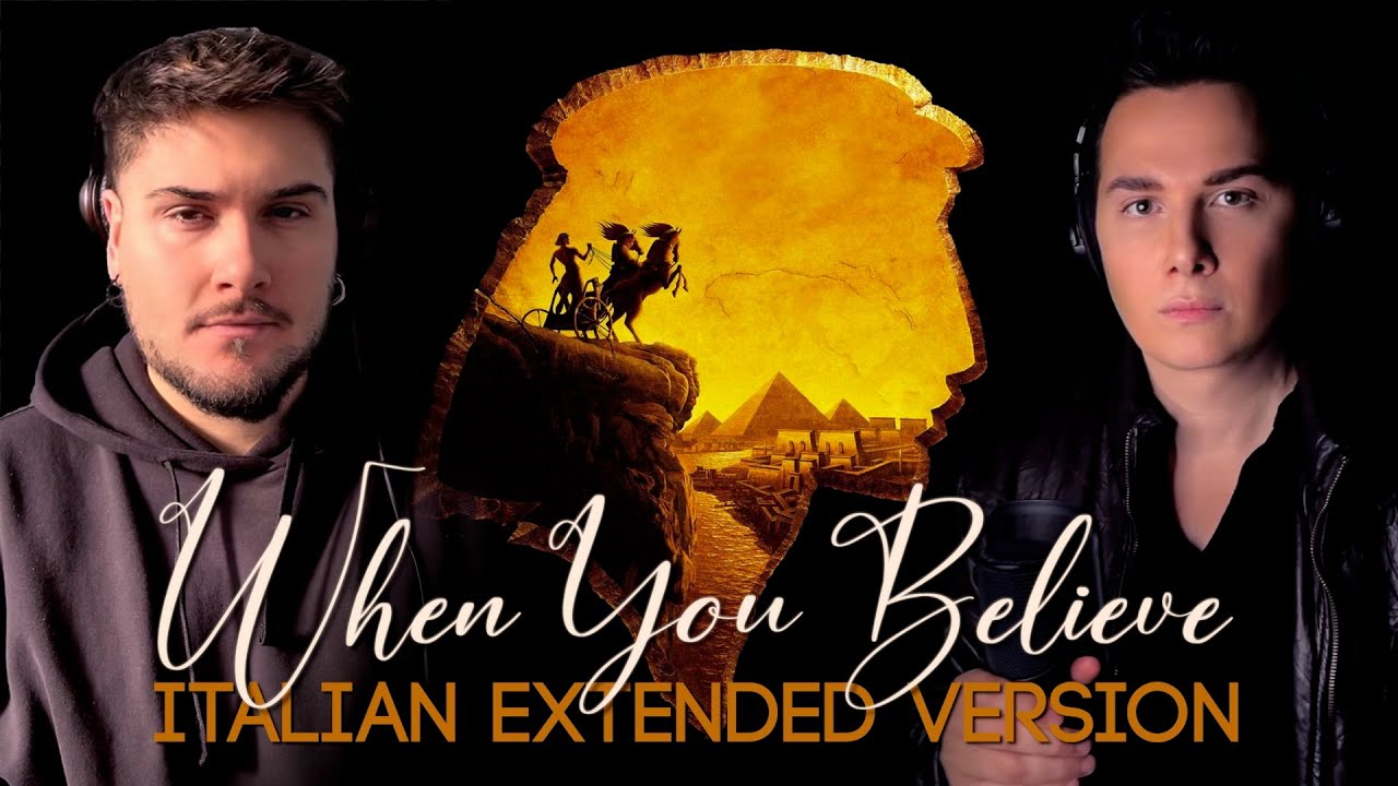 WHEN YOU BELIEVE 🇮🇹 La Prima COVER ITALIANA in Versione ESTESA #whenyoubelieve #princeofegypt #cover