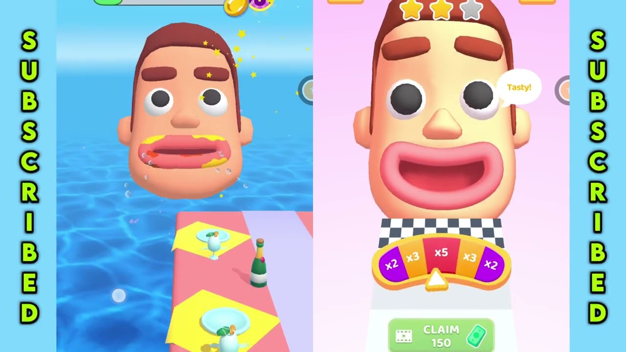 Sandwich Run Vs Burger Master - Satisfying Gameplay Walkthrough - All Level Max Tiktok