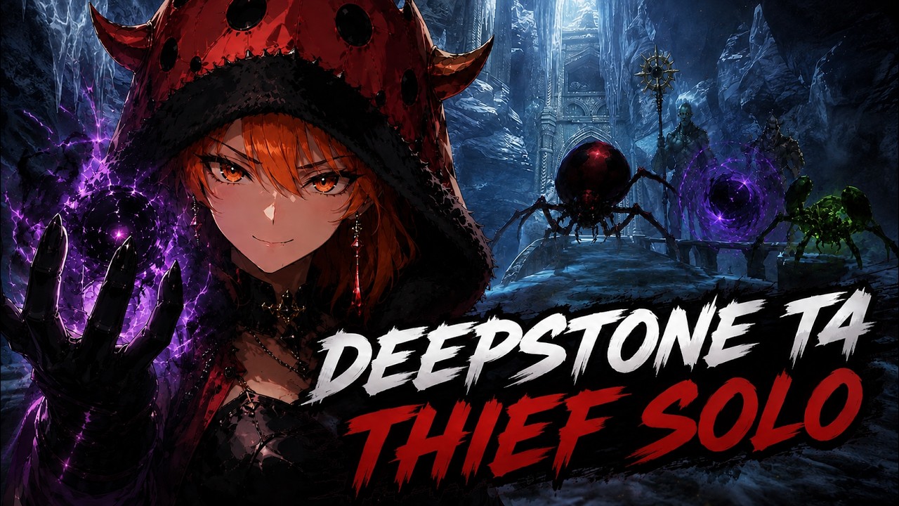 (GW2) DEEPSTONE T4 - THIEF SOLO (Visions of Eternity)
