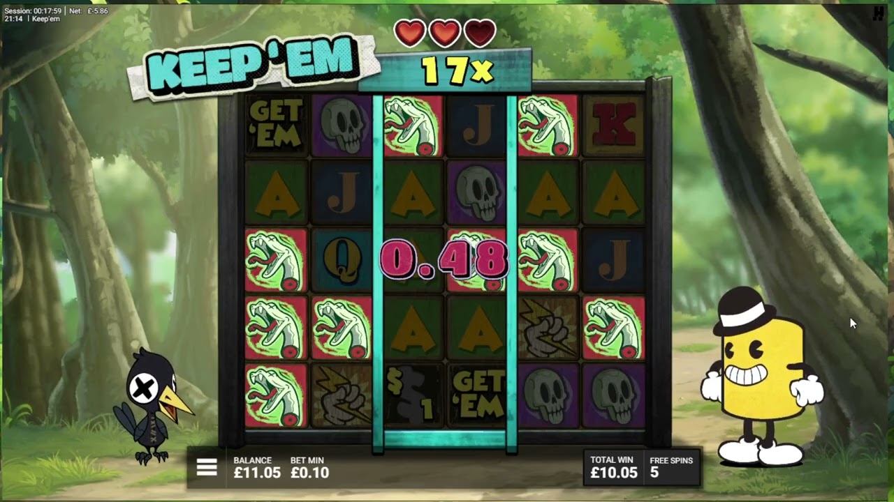 Every Hacksaw Gaming slot bonus episode 5 Keep'em