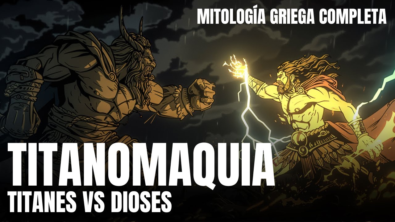 TITANOMAQUIA: La Guerra de 10 Años entre CRONOS y ZEUS que Fundó el Olimpo