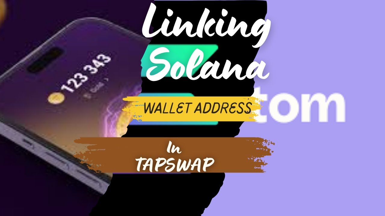 HOW TO LINK SOLANA WALLET ADDRESS IN TAPSWAP TELEGRAM MINING ⛏️ BOT