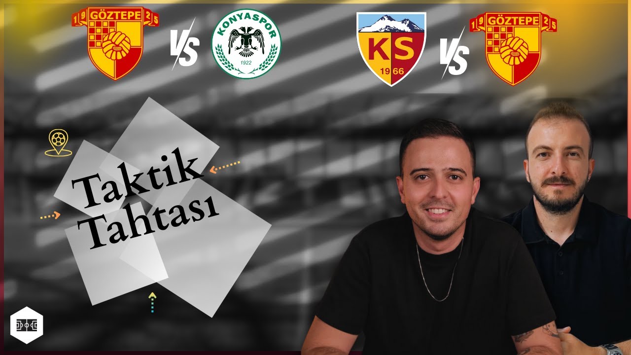 GÖZTEPE MİLLİ ARADAN DÖNEBİLECEK Mİ ? | Kayserispor - Göztepe, Konyaspor Maç Sonu, Taktik Tahtası 5