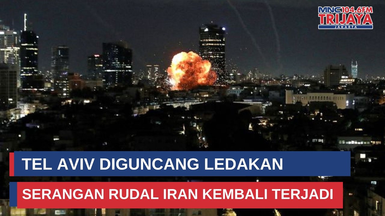 Tel Aviv Diguncang Ledakan! Serangan Rudal Iran Kembali Terjadi | Trijaya Update