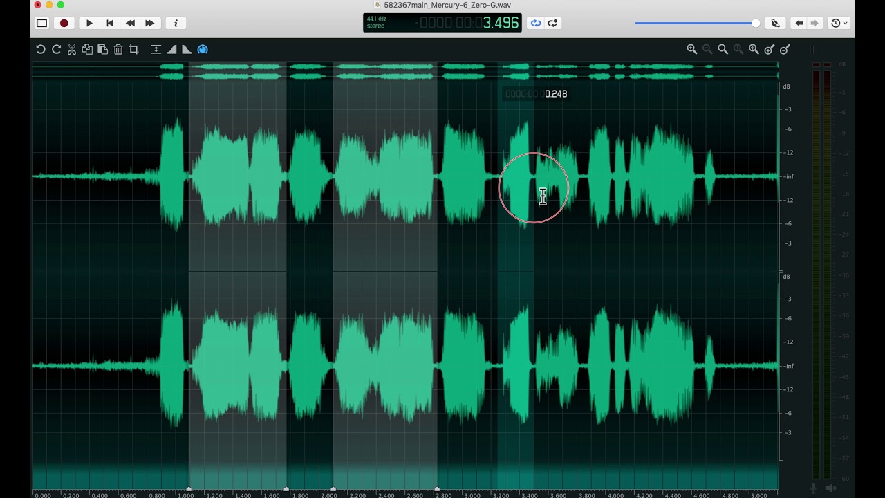 Ocenaudio Editor Quick Tips